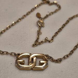 GG Givenchy Gold Chain Necklace